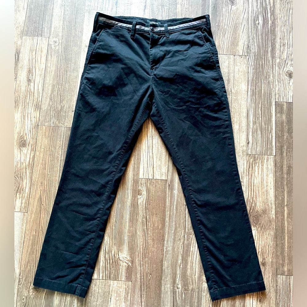 Black khaki Express pants